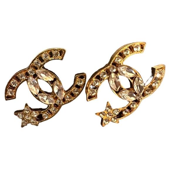 Blue whale & Gold Earrings, Monogram Sparkle (NWT
Statement, Crystal Dia… - Picture 17 of 17
